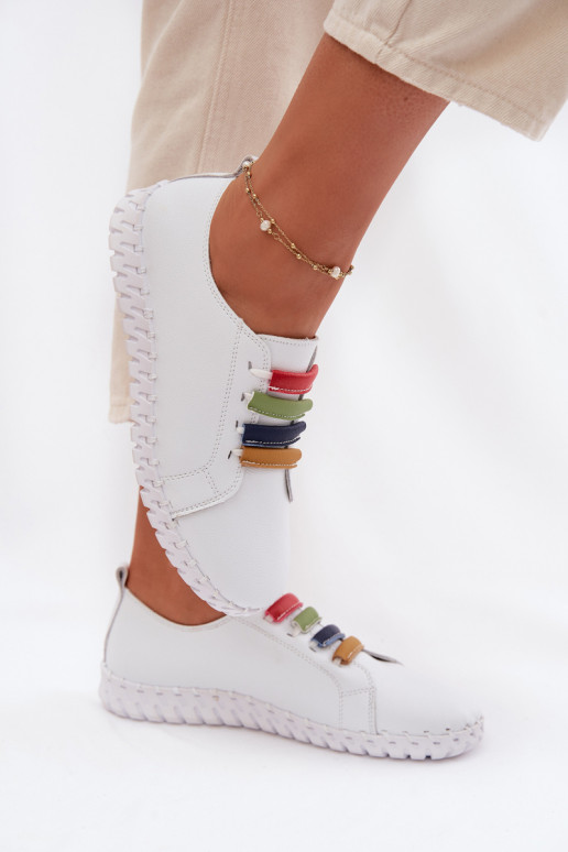 Oda batai Moteriškas Vinceza 95376 baltos spalvos