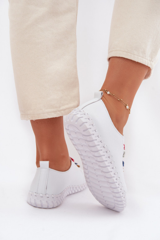 Oda batai Moteriškas Vinceza 95376 baltos spalvos