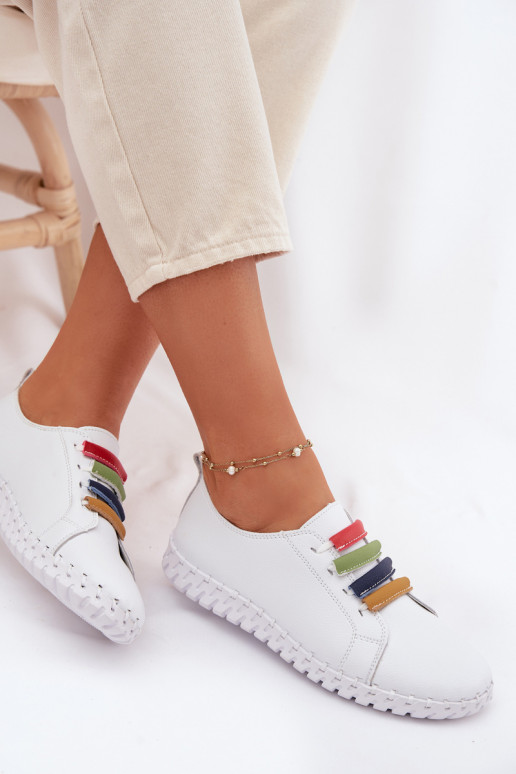 Oda batai Moteriškas Vinceza 95376 baltos spalvos