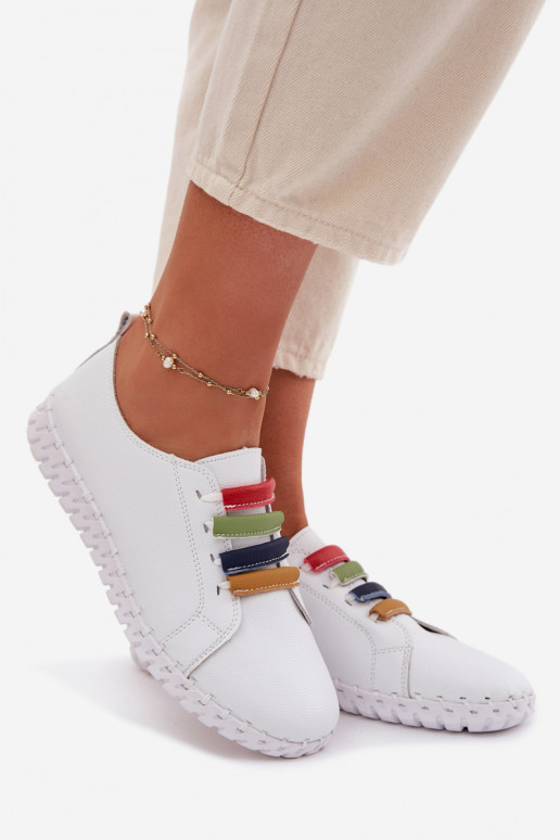 Oda batai Moteriškas Vinceza 95376 baltos spalvos