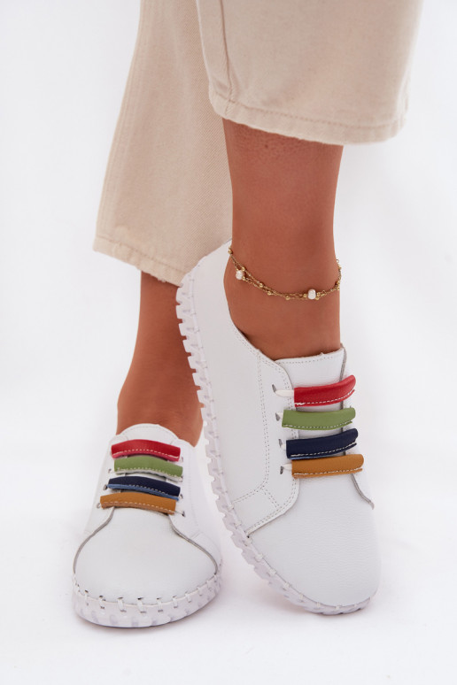 Oda batai Moteriškas Vinceza 95376 baltos spalvos