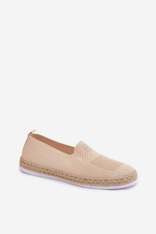 Espadrilės Vinceza 13659 smėlio spalvos