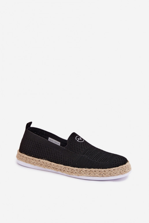 Espadrilės Vinceza 13659 juodos spalvos
