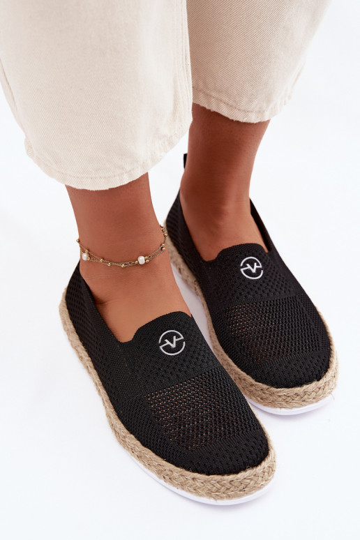 Espadrilės Vinceza 13659 juodos spalvos