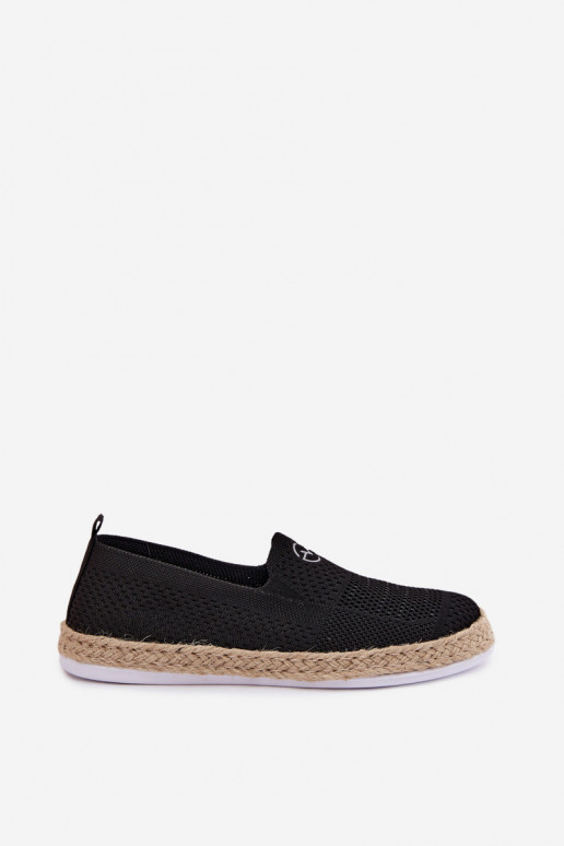 Espadrilės Vinceza 13659 juodos spalvos