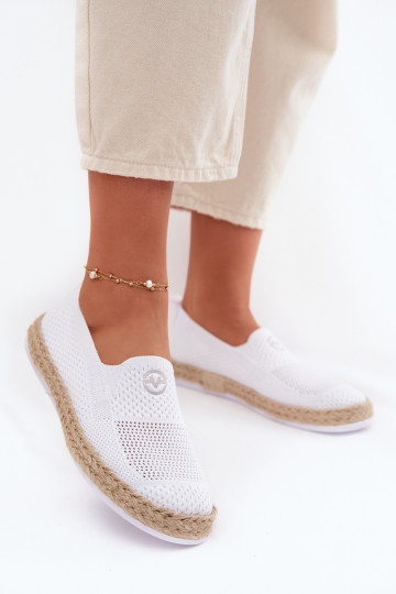 Espadrilės Vinceza 13659 baltos spalvos
