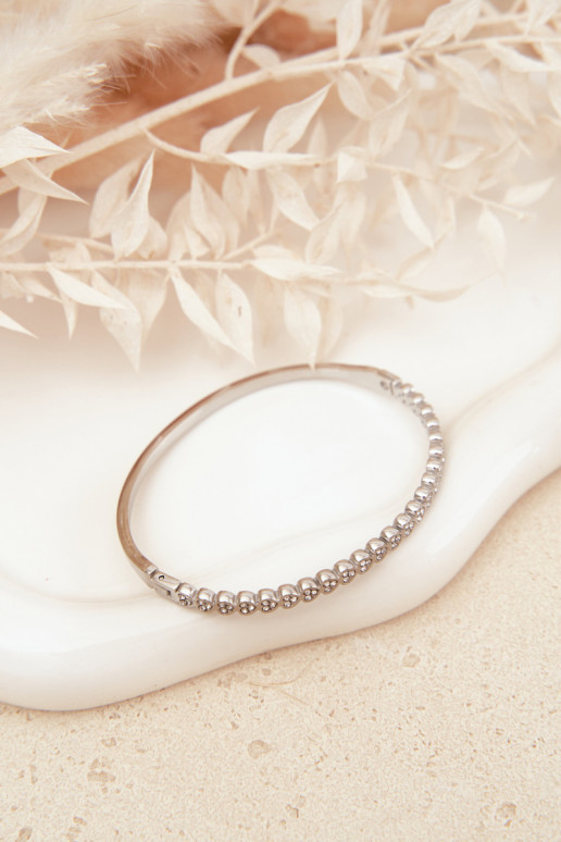 Apyrankė MoteriškasuTai turižamir cirkoniais Stal NierdzeĮna sidabro spalvos