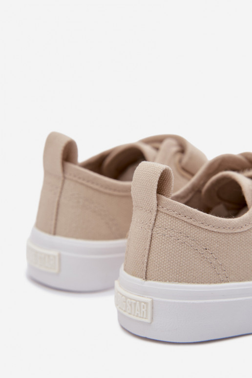 laisvalaikio batai Vaikiški Big Star TT374162 smėlio spalvos