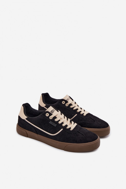 Sneakers modelio batai vyrams Big Star TT174090 juodos spalvos