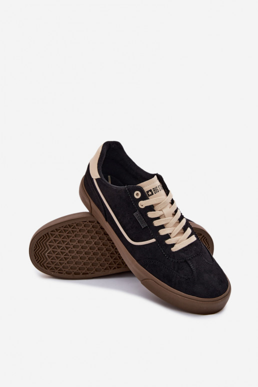 Sneakers modelio batai vyrams Big Star TT174090 juodos spalvos