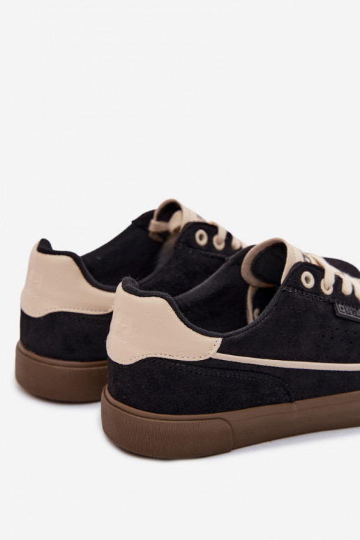 Sneakers modelio batai vyrams Big Star TT174090 juodos spalvos