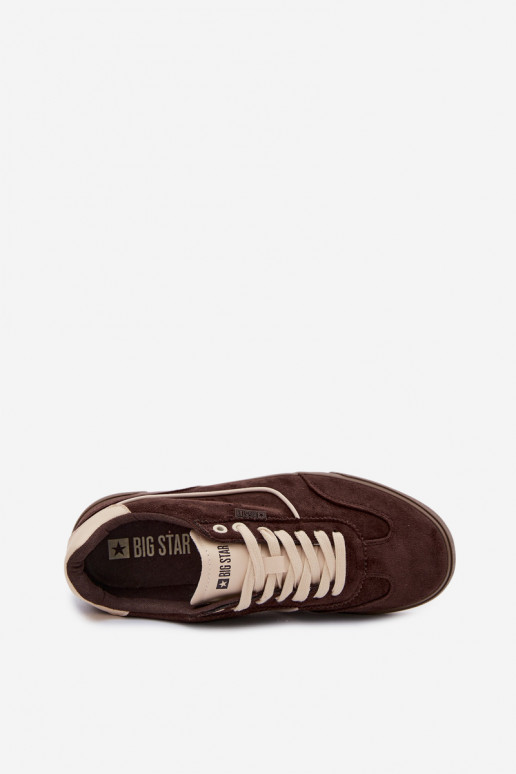 Sneakers modelio batai vyrams Big Star TT174092 CzekoladoĮe