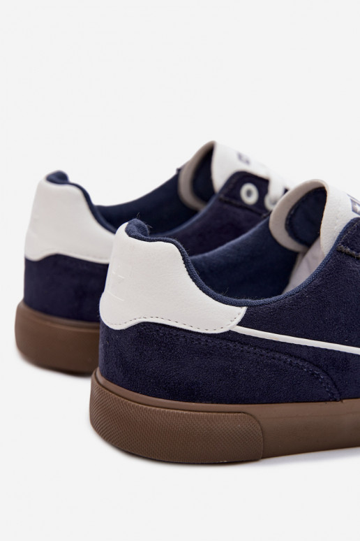 Sneakers modelio batai vyrams Big Star TT174091 tamsiai mėlynos spalvos