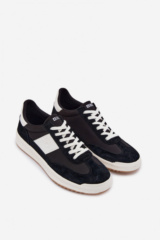 Sneakers modelio batai vyrams Big Star TT174043 juodos spalvos