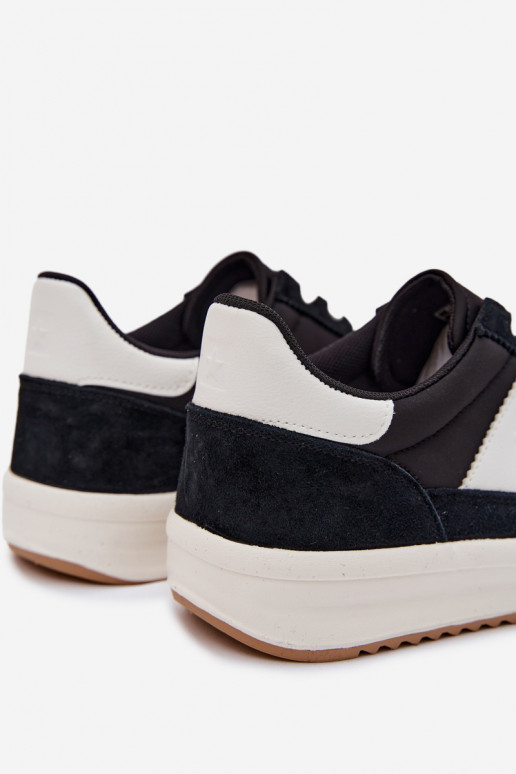 Sneakers modelio batai vyrams Big Star TT174043 juodos spalvos