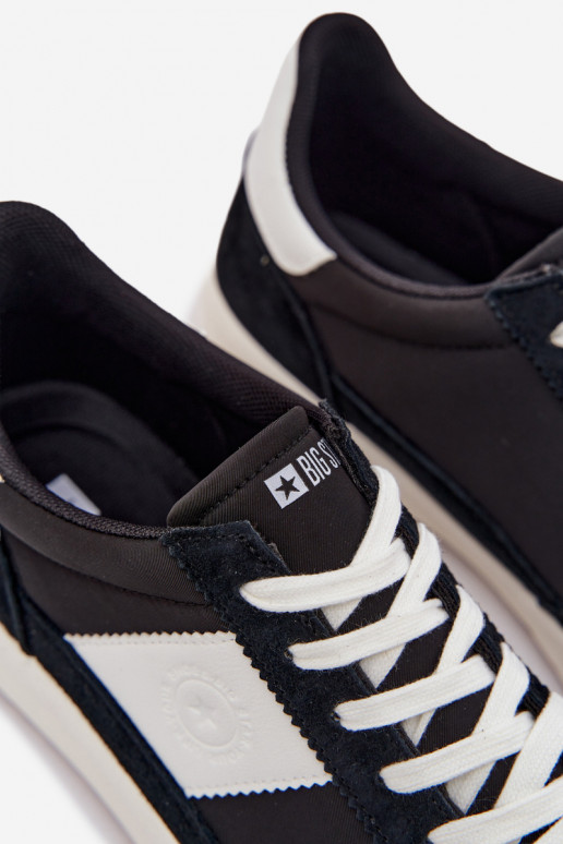 Sneakers modelio batai vyrams Big Star TT174043 juodos spalvos