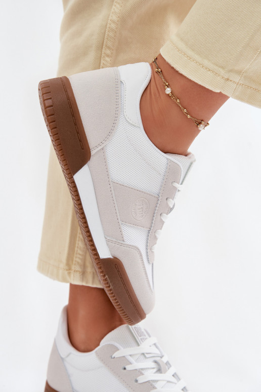 Sneakers modelio batai Moteriškas Big Star TT274910 baltos spalvos