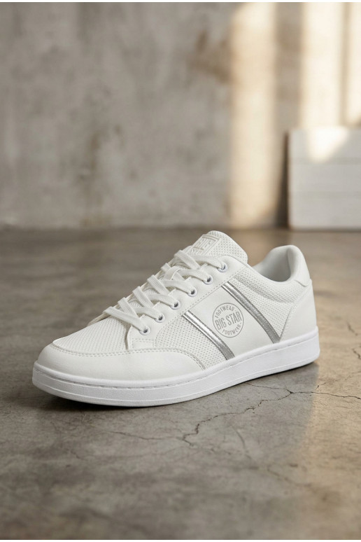 Sneakers modelio batai vyrams Big Star TT174308 baltos spalvos