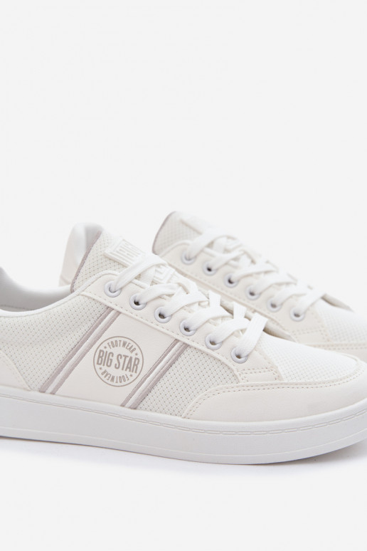 Sneakers modelio batai vyrams Big Star TT174308 baltos spalvos