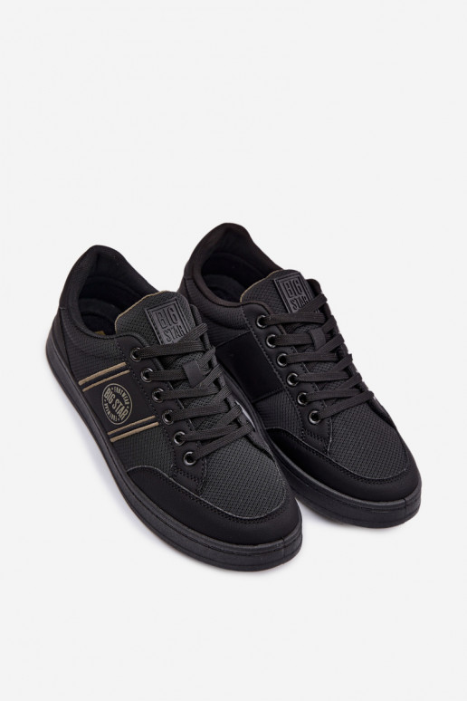 Sneakers modelio batai vyrams Big Star TT174310 juodos spalvos