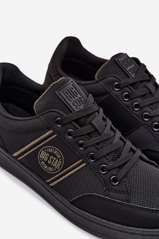 Sneakers modelio batai vyrams Big Star TT174310 juodos spalvos