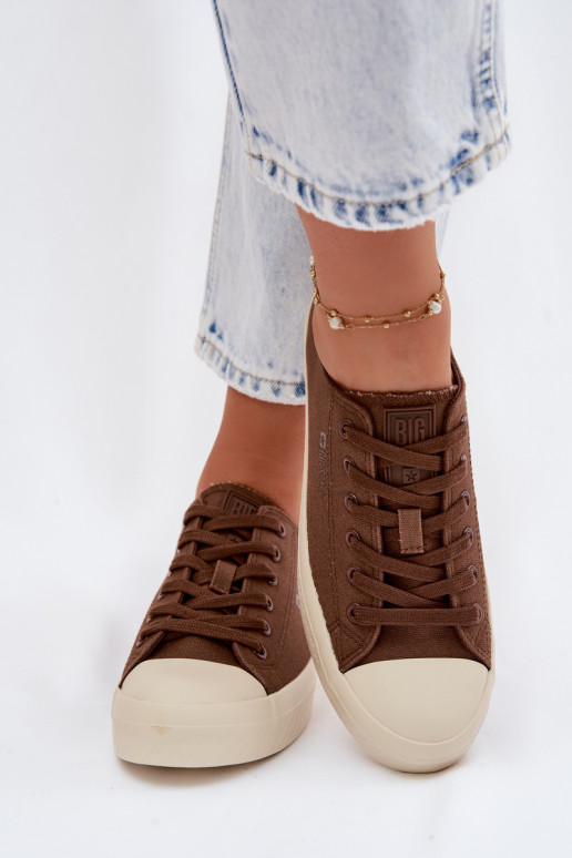 Laisvalaikio bateliai Big Star TT274123 rudos spalvos