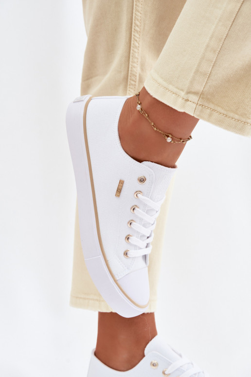 Laisvalaikio bateliai Žemas Big Star TT274772 baltos spalvos