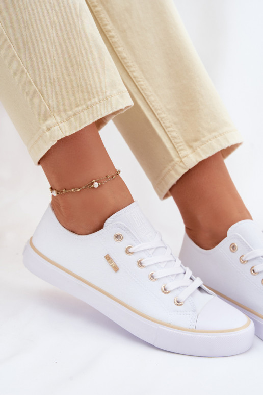 Laisvalaikio bateliai Žemas Big Star TT274772 baltos spalvos