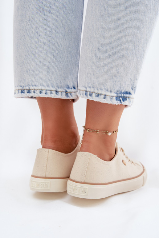 Laisvalaikio bateliai Žemas Big Star TT274773 smėlio spalvos