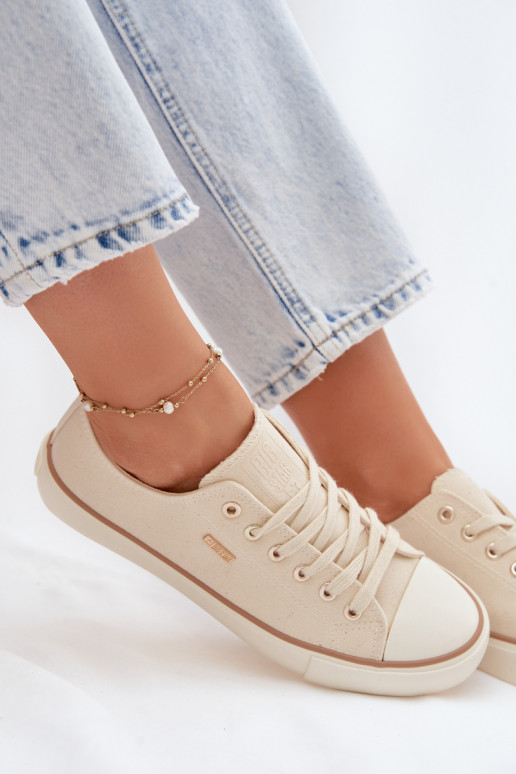 Laisvalaikio bateliai Žemas Big Star TT274773 smėlio spalvos