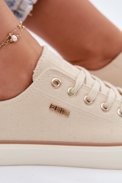 Laisvalaikio bateliai Žemas Big Star TT274773 smėlio spalvos