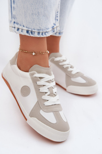 Sneakers modelio batai Moteriškas Big Star TT274145 baltos spalvos