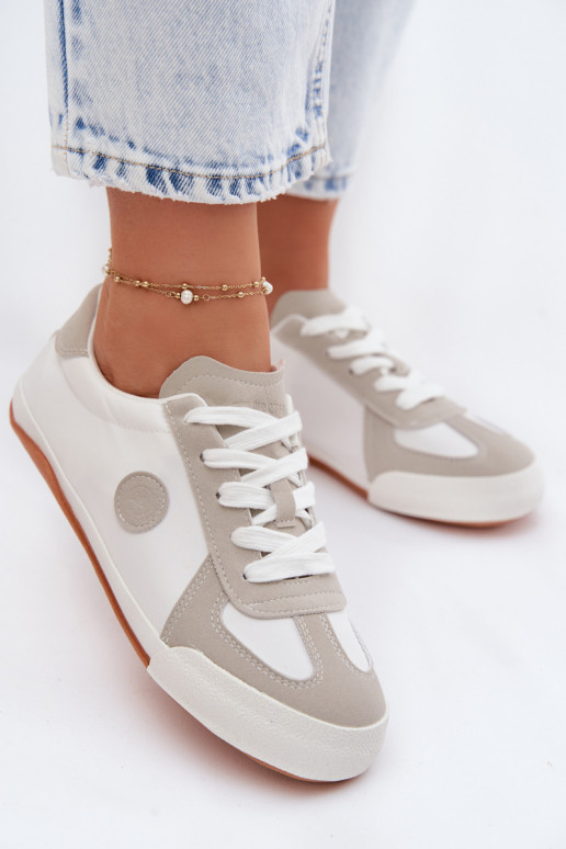 Sneakers modelio batai Moteriškas Big Star TT274145 baltos spalvos