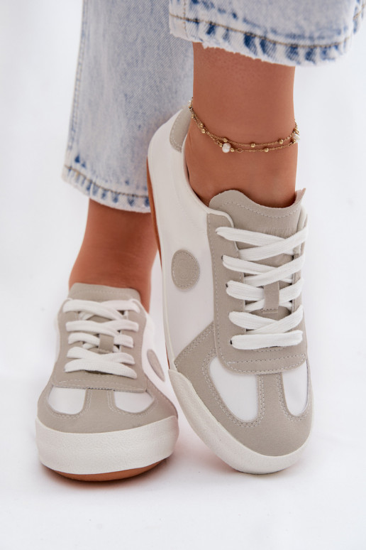 Sneakers modelio batai Moteriškas Big Star TT274145 baltos spalvos