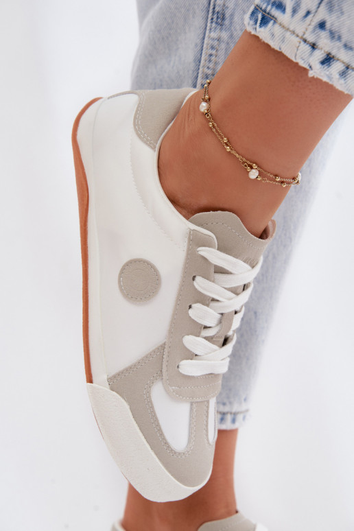 Sneakers modelio batai Moteriškas Big Star TT274145 baltos spalvos