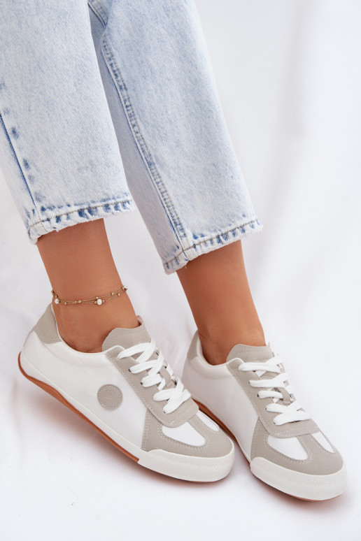 Sneakers modelio batai Moteriškas Big Star TT274145 baltos spalvos