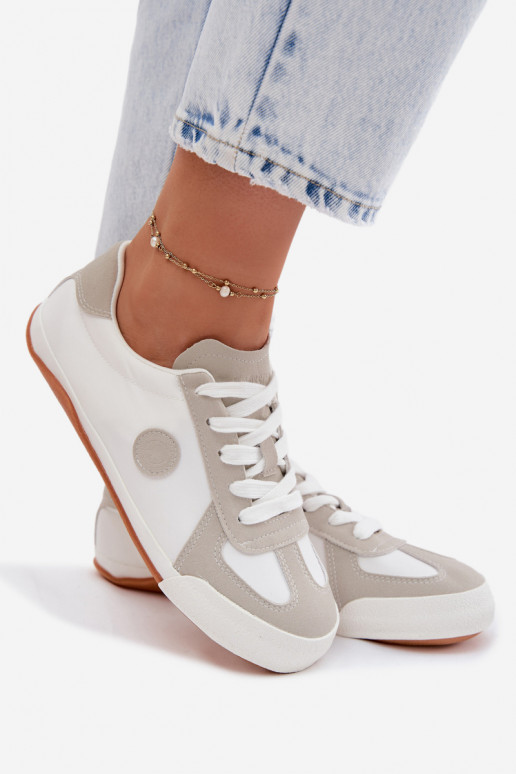 Sneakers modelio batai Moteriškas Big Star TT274145 baltos spalvos