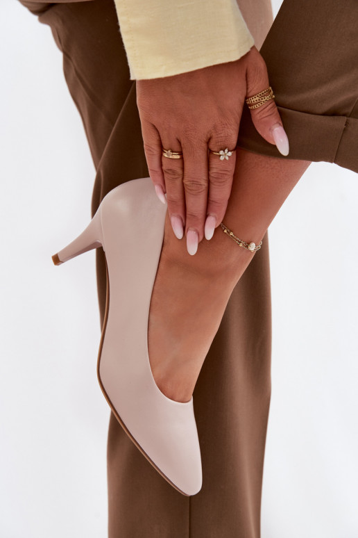 Bateliai iš eko odos Sergio Leone pilkos spalvos