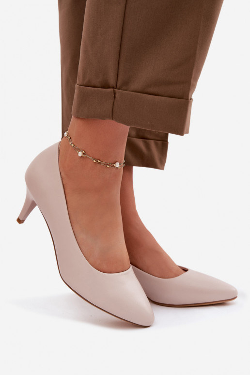 Bateliai iš eko odos Sergio Leone pilkos spalvos