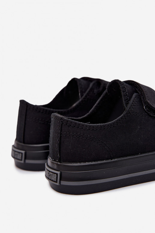 laisvalaikio batai Vaikiški su lipniais užsegimais Big Star TT374172 juodos spalvos