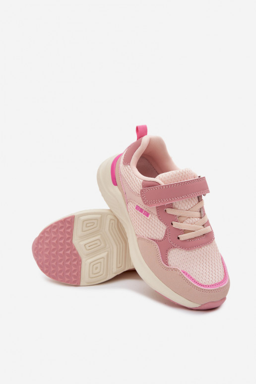 sportiniai bateliai Sneakers modelio batai Vaikiški Big Star TT374031 rožinės spalvos