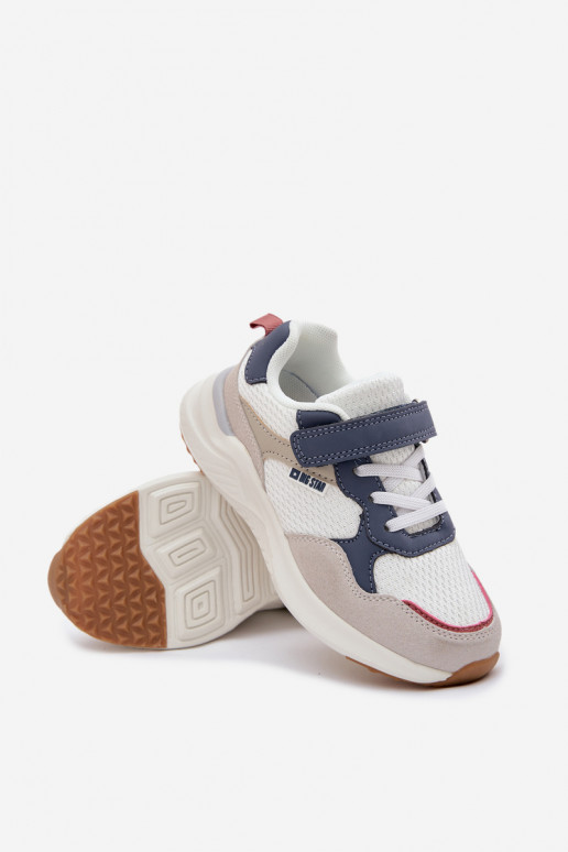 sportiniai bateliai Sneakers modelio batai Vaikiški Big Star TT374029 baltos spalvos