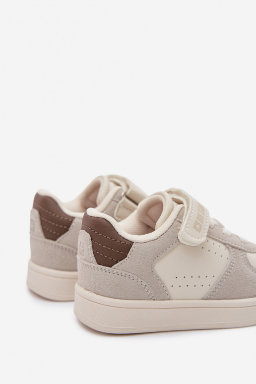 Sneakers modelio batai Vaikiški Big Star TT374018 smėlio spalvos
