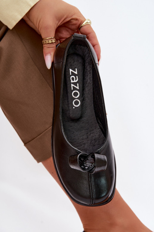 Oda batai Moteriškas Zazoo 379 juodos spalvos