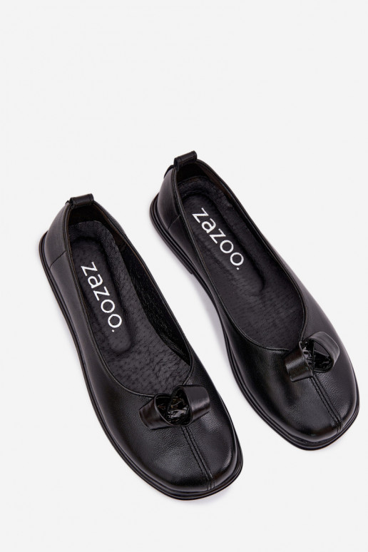 Oda batai Moteriškas Zazoo 379 juodos spalvos