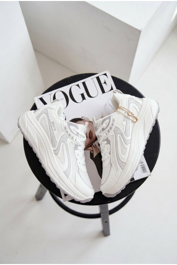 sportiniai bateliai Sneakers modelio batai Moteriškas Big Star TT274325 HI-POLY SYSTEM baltos spalvos 2