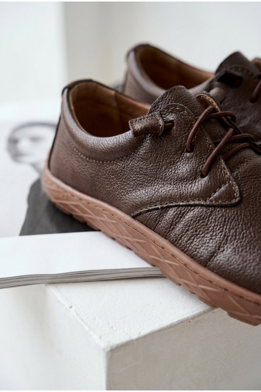 Oda batai Barefoot Moteriškas Zazoo 10189 CzekoladoĮe