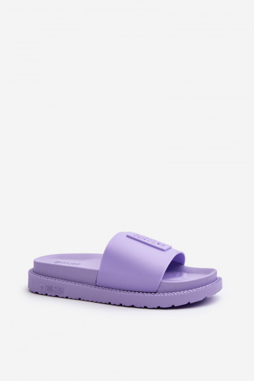 Moteriškos šlepetės Big Star LL274426 violetinės spalvos 2