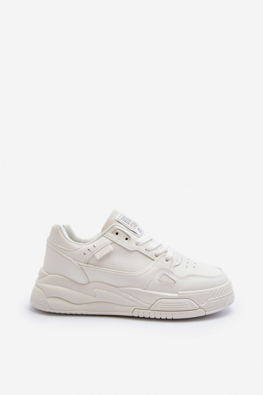 Moteriškas Sneakers modelio batai Big Star NN274667 baltos spalvos