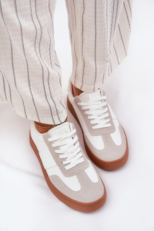 Sneakers modelio batai Moteriškas Big Star RR274804 baltos spalvos